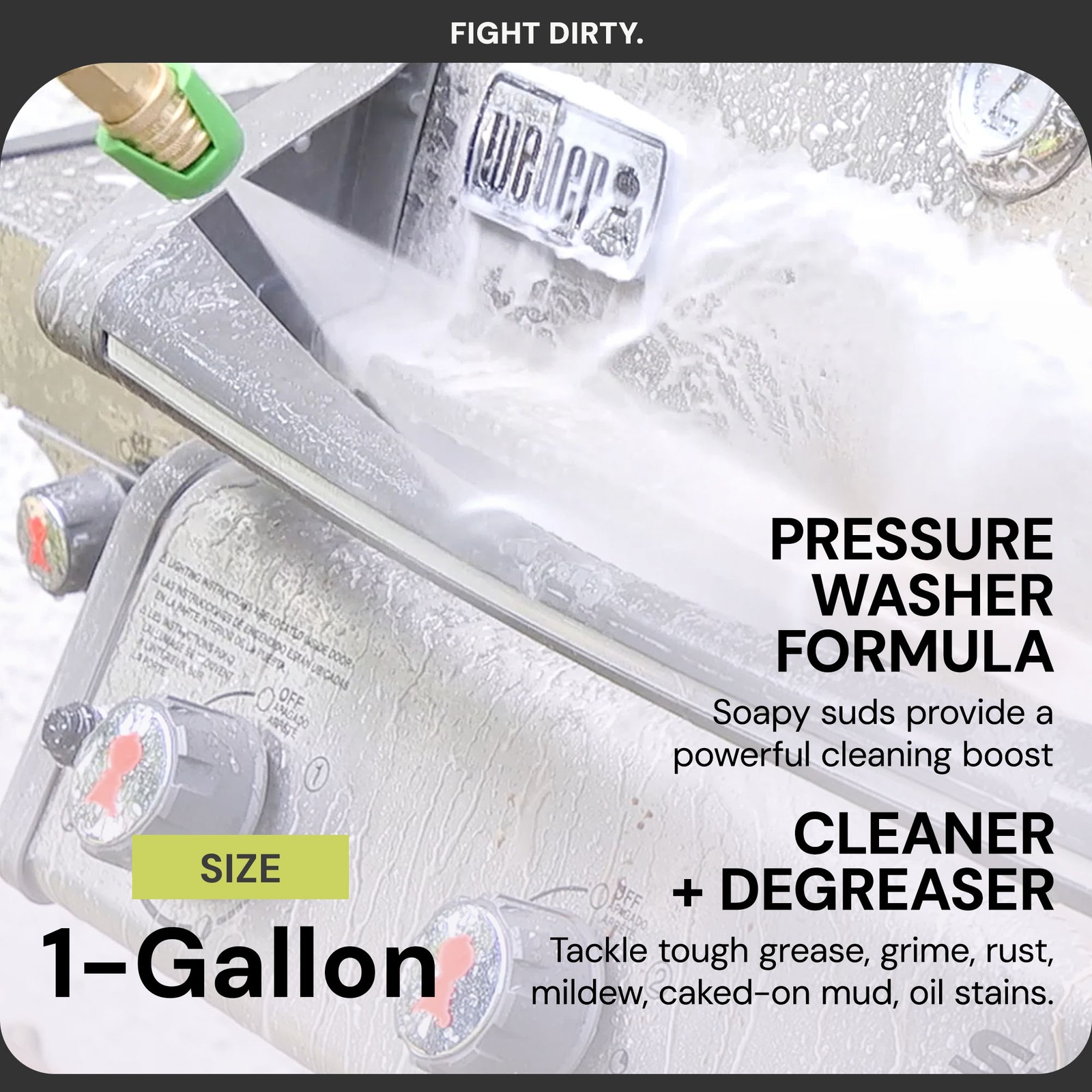 Sun Joe Electric Pressure Washer, and All Purpose Pressure Washer Cleaner, 1 Gal