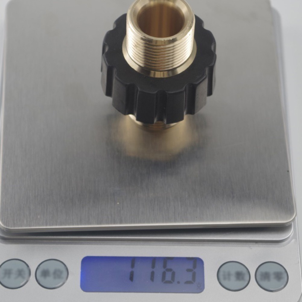Cleaner Adapters Gold High Pressure for m22*1.5 Outer Wire Butt Joint Replace