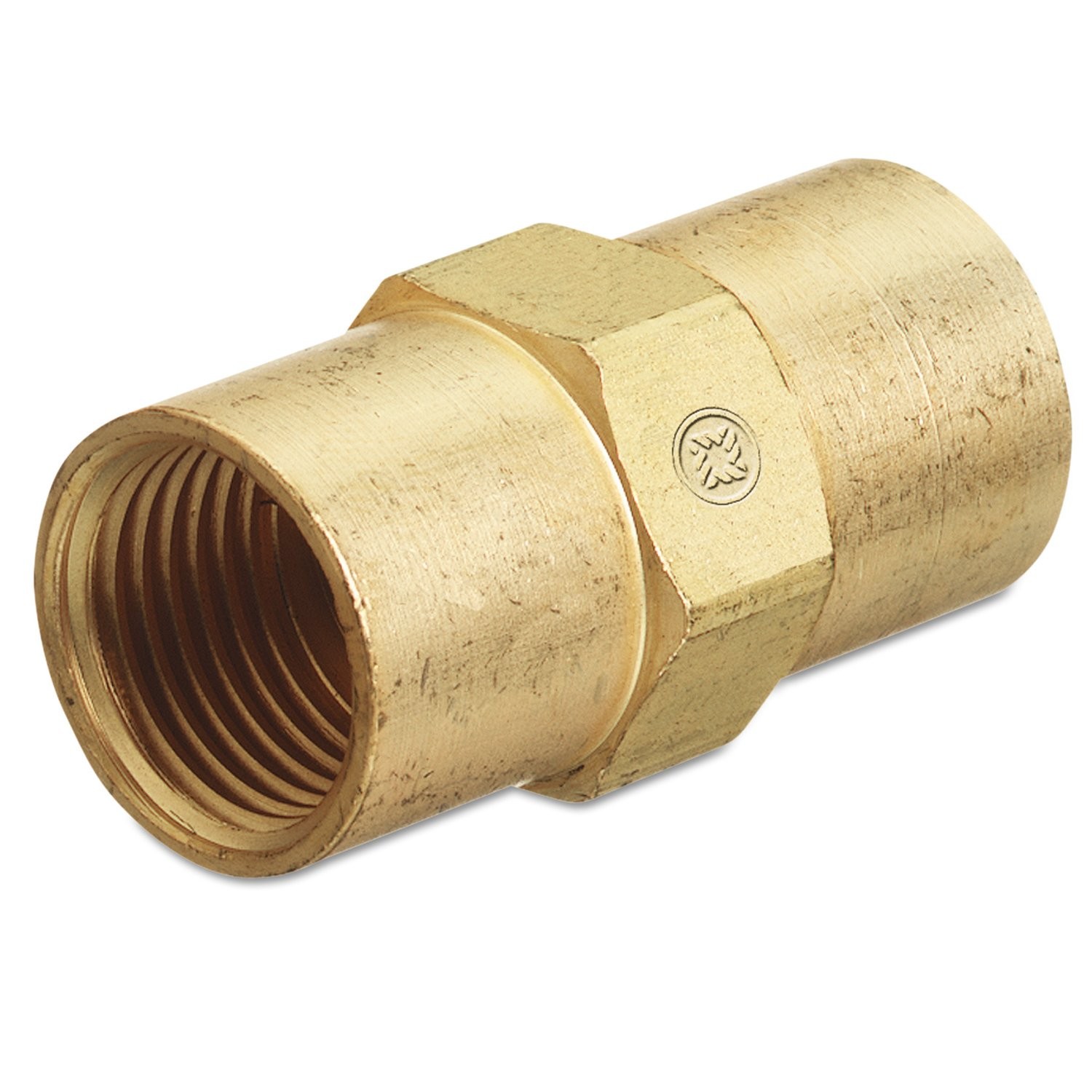 AW-430 Inert Arc Hose Couplers, Brass, B-Size, RH to RH, Female/female Connec…