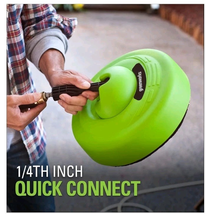 Greenworks-11 inch Surface Cleaner Universal Pressure Washer Attachment-30012