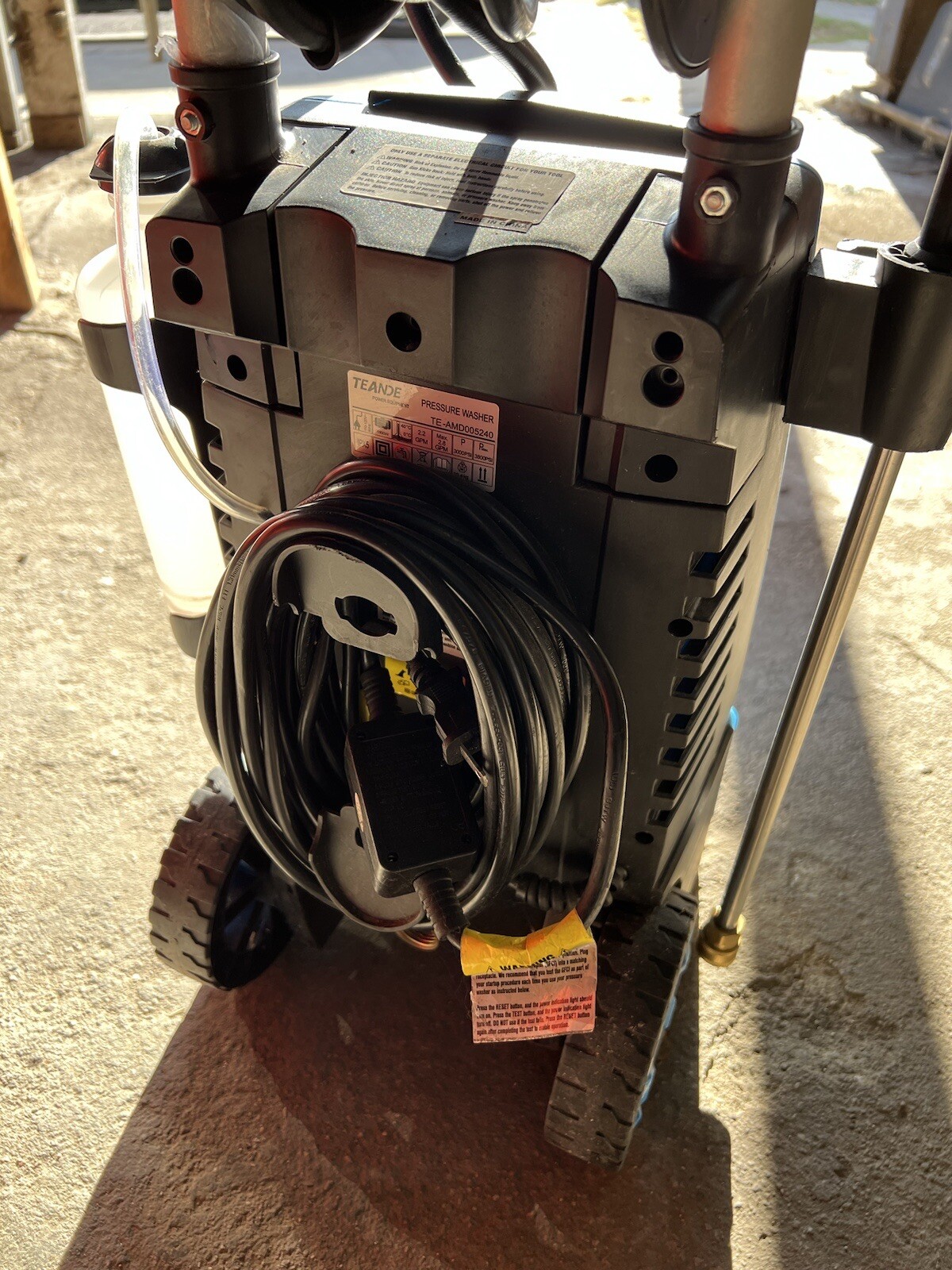 Electric Pressure Washer Teande TE5240 Max 2.8GPM 1800W