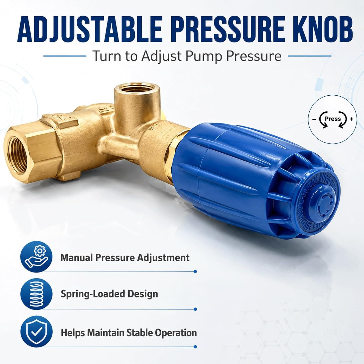 V.B 85/310 Unloader Valve Pressure Washer Pump/Knob for PA AR Comet Cat BE, S695