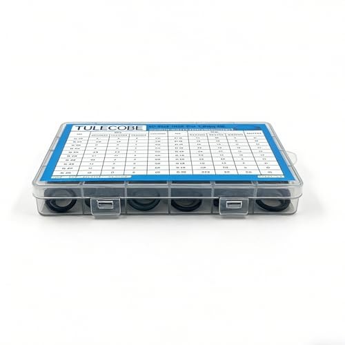 Universal Metric Nitrile Rubber(NBR) O Ring Assortment Kit for 20 Size 1020 Pcs