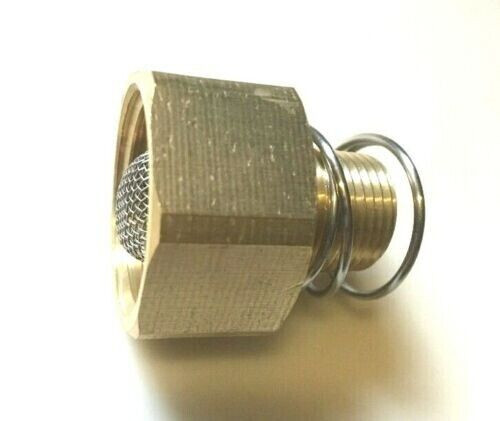Female Garden Hose Fitting 3/4 FGH x 3/8 NPT Male Pipe Adaptor 8.901-292.0