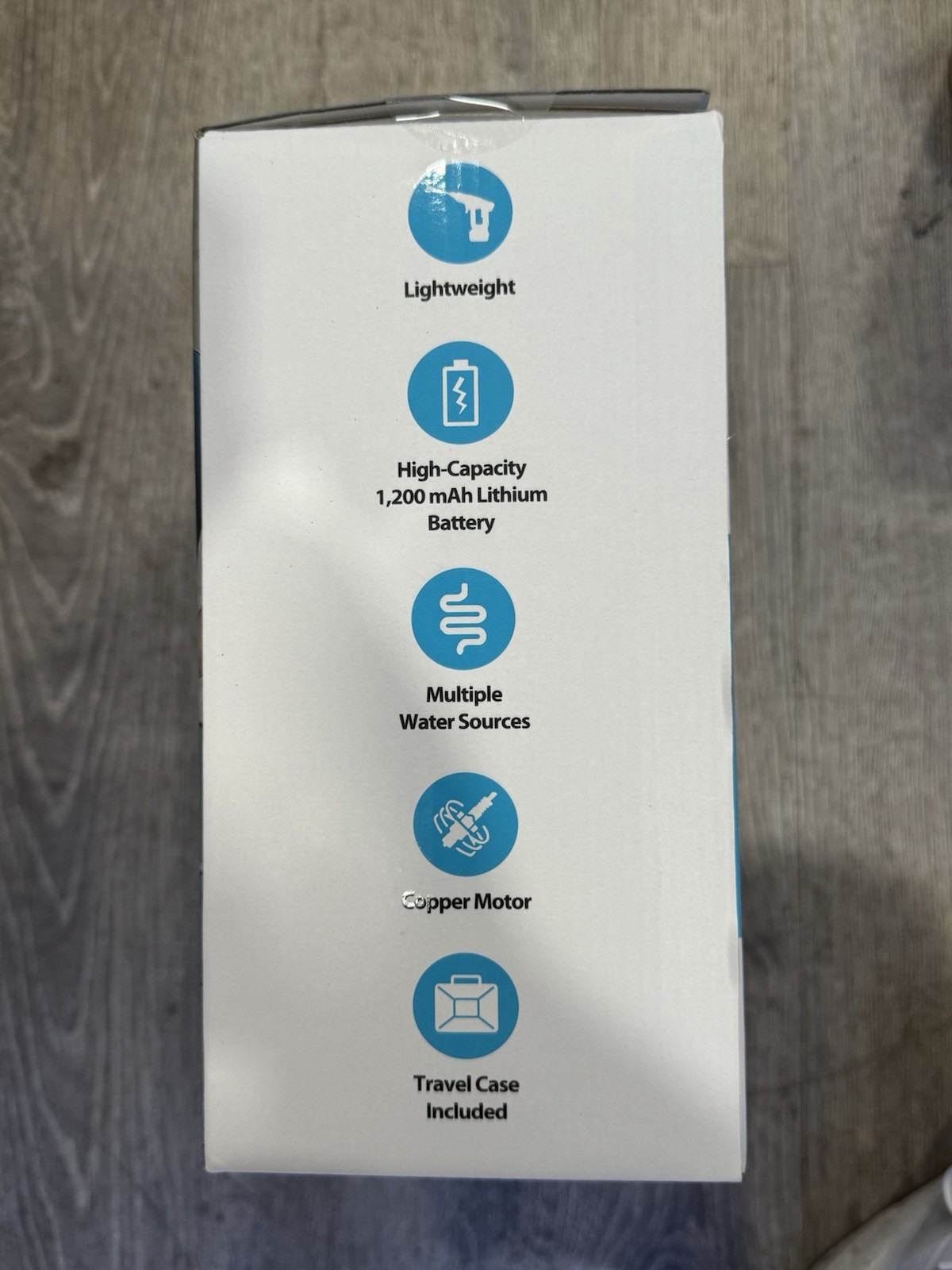 Brookstone Cordless High-Pressure Washer Portable Rechargeable – Brand New