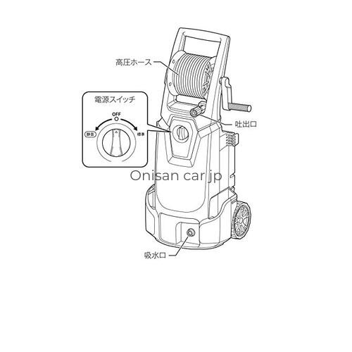 NEW Makita High-Pressure Washer High-Function Type 100V 50/60Hz MHW0820 BlueJP