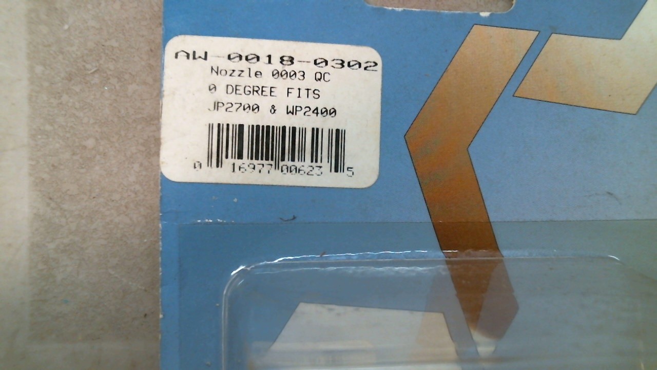 Mi-T-M Aw-0018-0302 Quick Connect Pressure Washer Nozzle, FREE SHIPPING