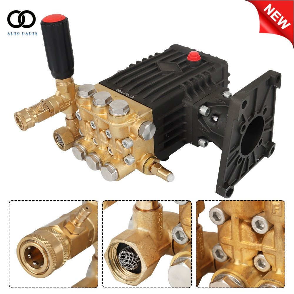 Pressure Washer Pump 3000 psi at 4 gpm, 9 hp at 3400 rpm 1” Shaft