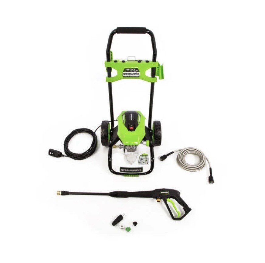 Greenworks 1800 psi 1.1 gpm Electric Pressure Washer GPW1803