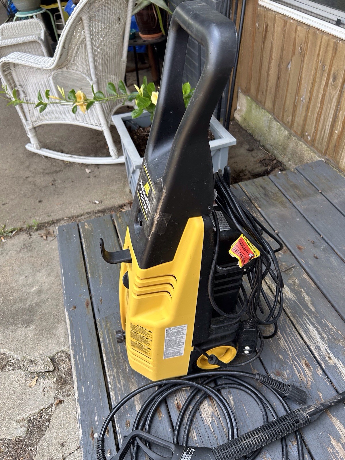 McCulloch Electric Pressure Washer FHH18A Tested No Leaks