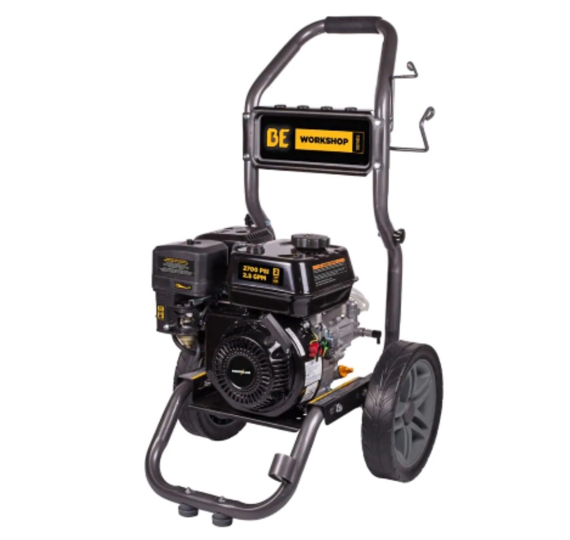 BE Power Equipment 2,700 PSI 9.5 LPM (2.5 GPM) Gas Pressure Washer