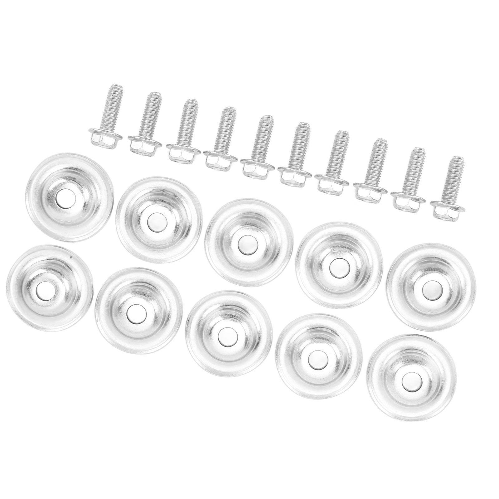 20pcs Rugged Metal UTV Skid Plate Washer Bolt Set For RZR 570 800 SEPD
