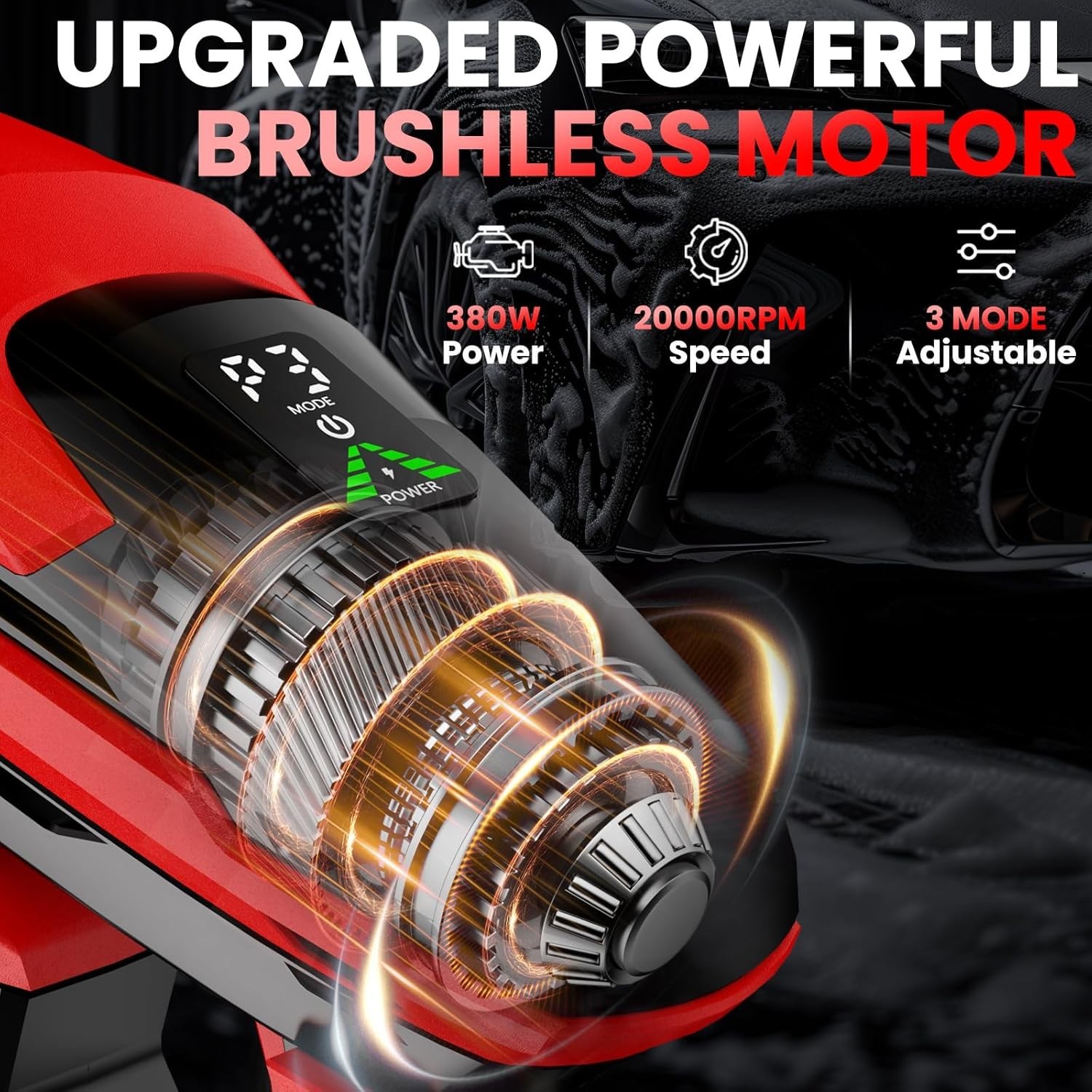 Cordless Pressure Washer for Milwaukee 18V Battery, 800 PSI Porta