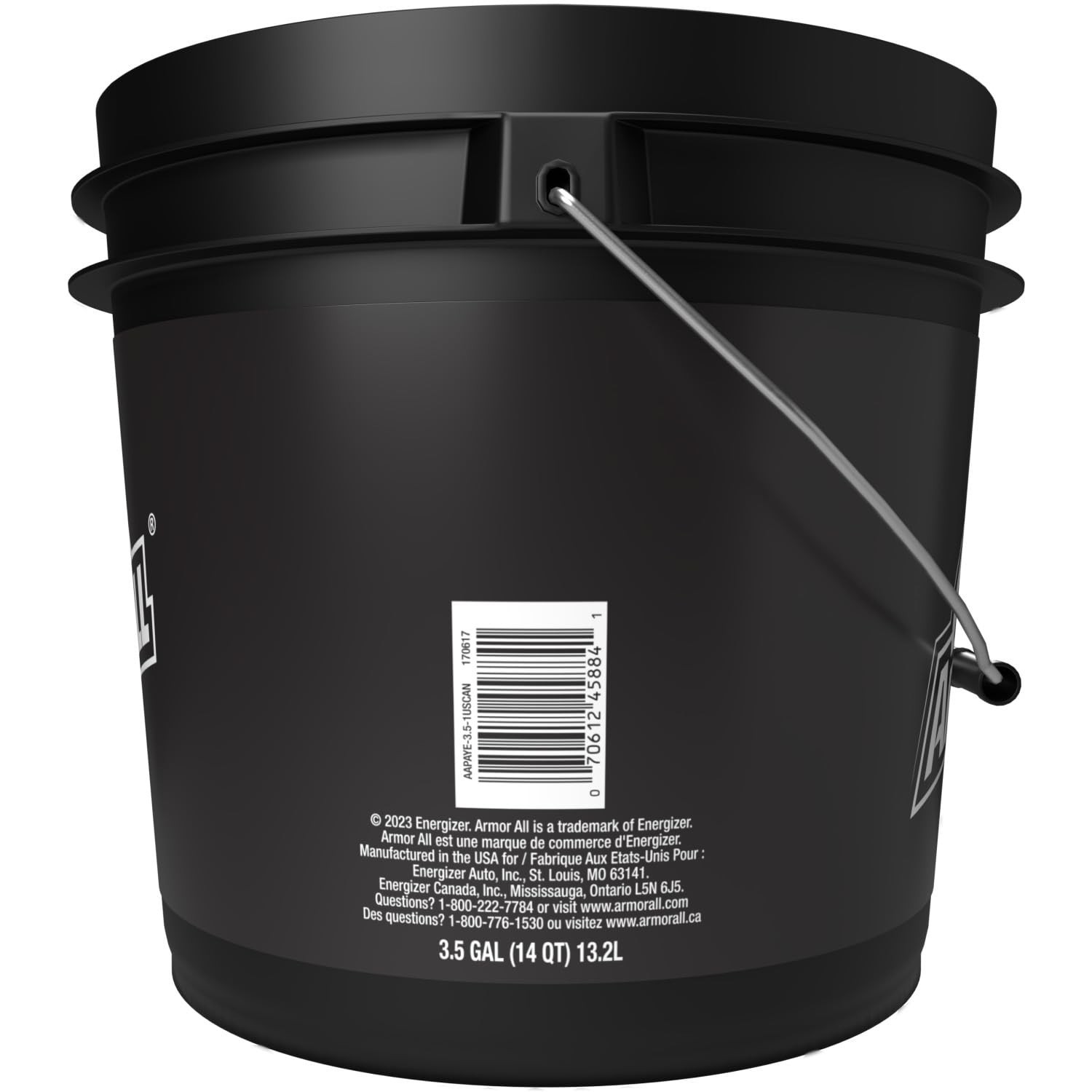 Heavy Duty Car Wash Bucket – 3.5 Gallon, Durable Cleaning Tool for Vehicles