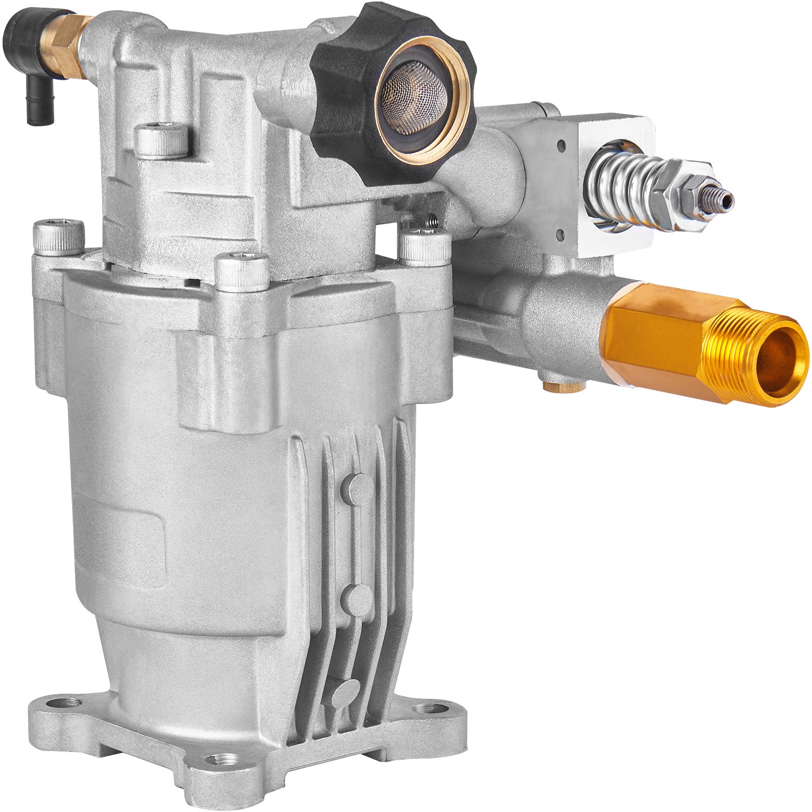 Uimoso 3400 PSI 2.5 GPM Horizontal Pressure Washer Pump, 3/4″ Connection