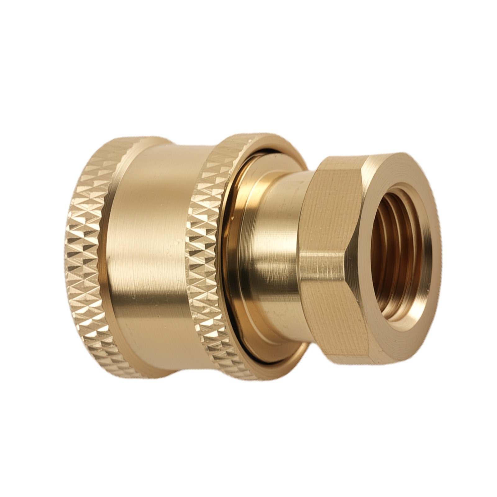 1/4″ QC to Female NPT Adapter Brass for Pressure Washer Hose Gun 2PCS 5000PSI