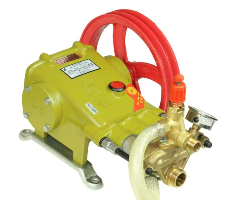 55i Shaft All Copper Commercial Plunger Water Pumps Car Wash Pump Head