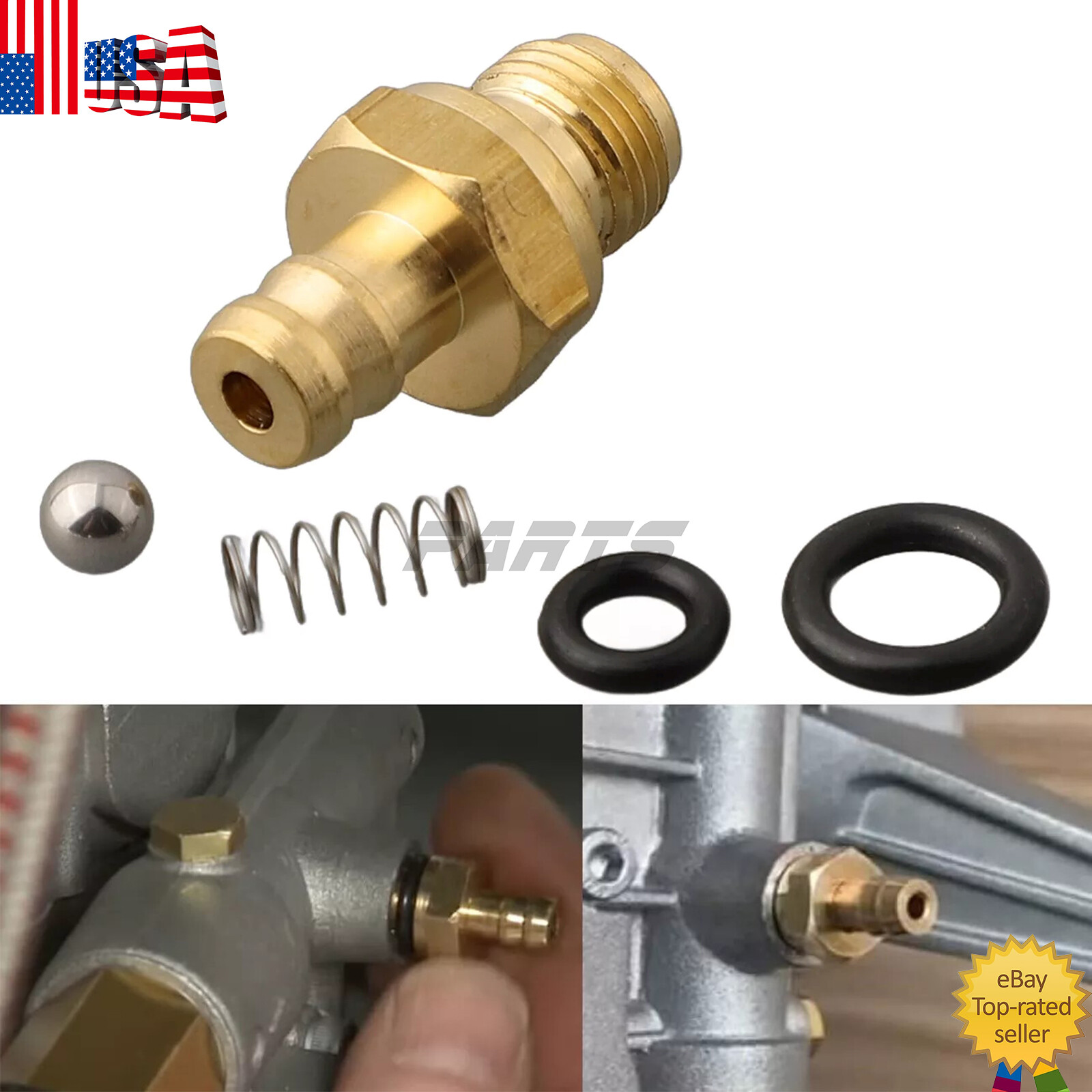 Chemical Soap Injector Pressure Washer Kit for Briggs B&S Ryobi 190593GS