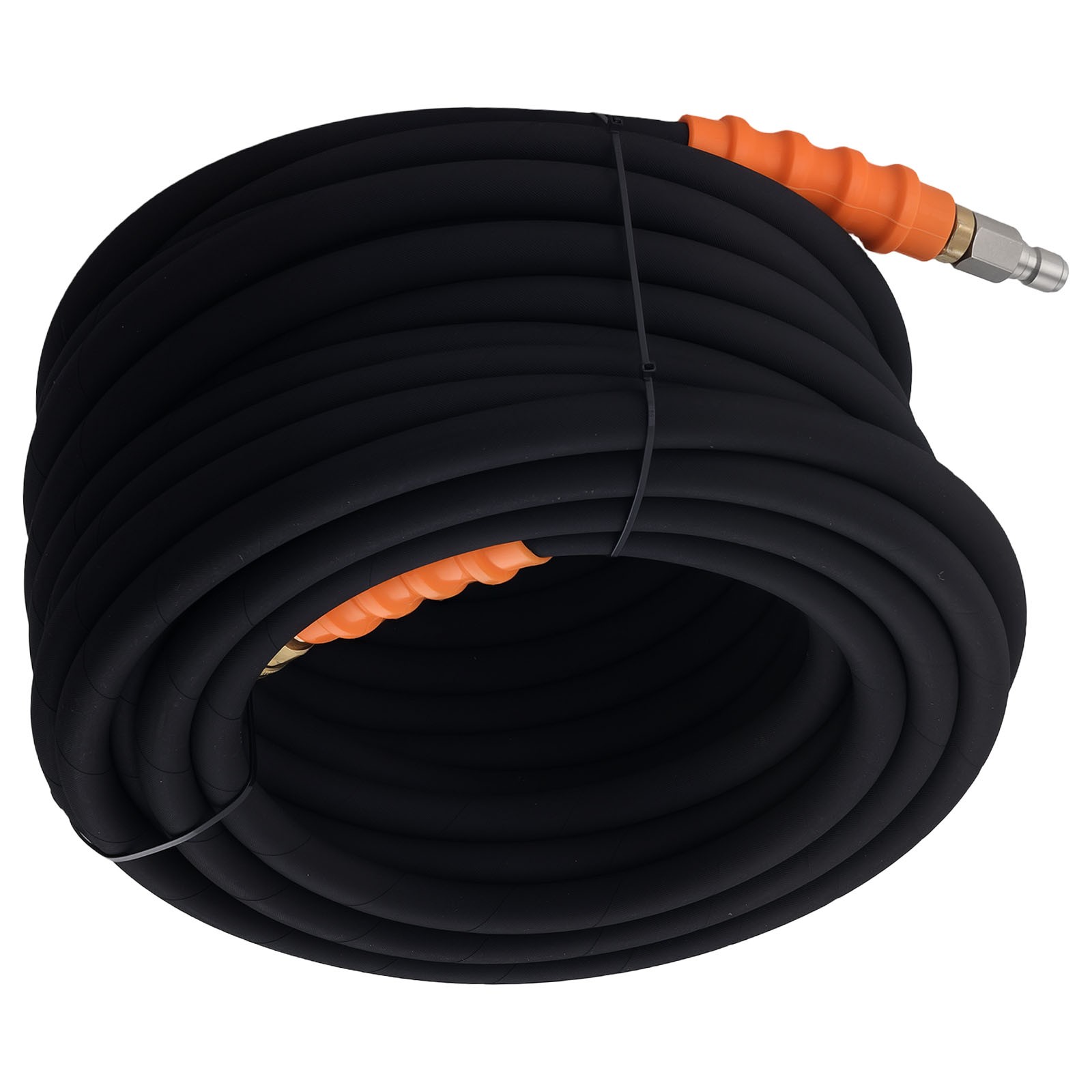 3/8″ Quick Connect Pressure Washer Hose 75FT 4800PSI Max 248°F Steel Wire Braid