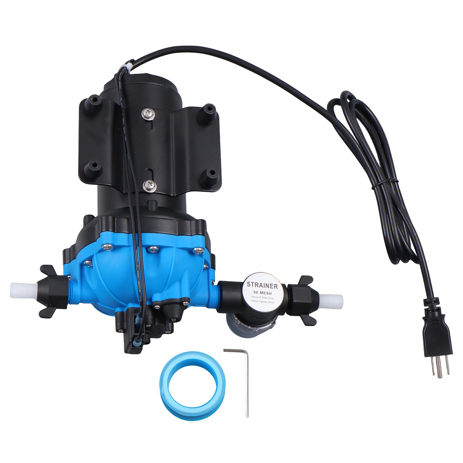LABLT 6GPM Diaphragm Water Pump 5-chamber Self Priming Pressure Booster Pump