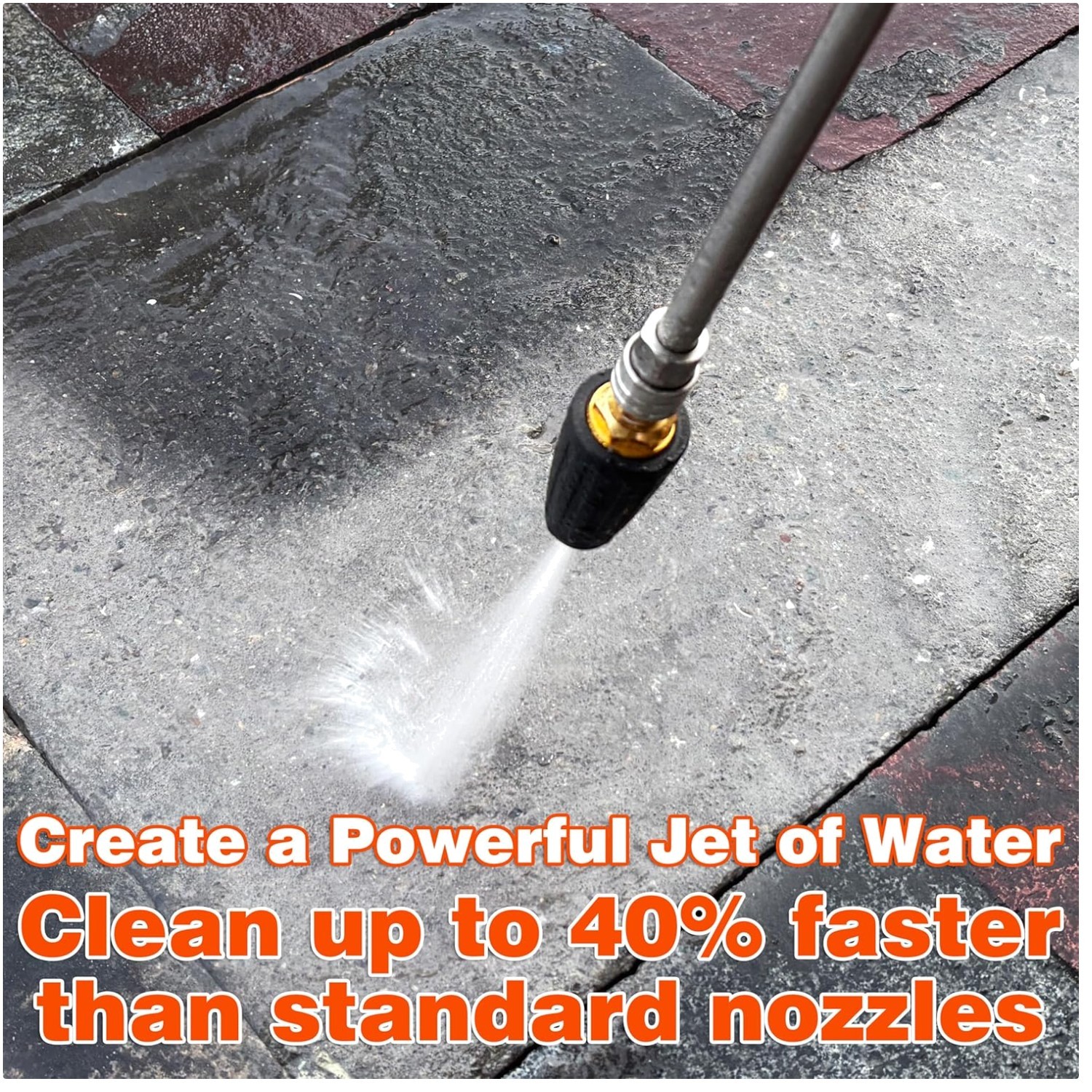 Stainless Steel Turbo Nozzle for Pressure Washer