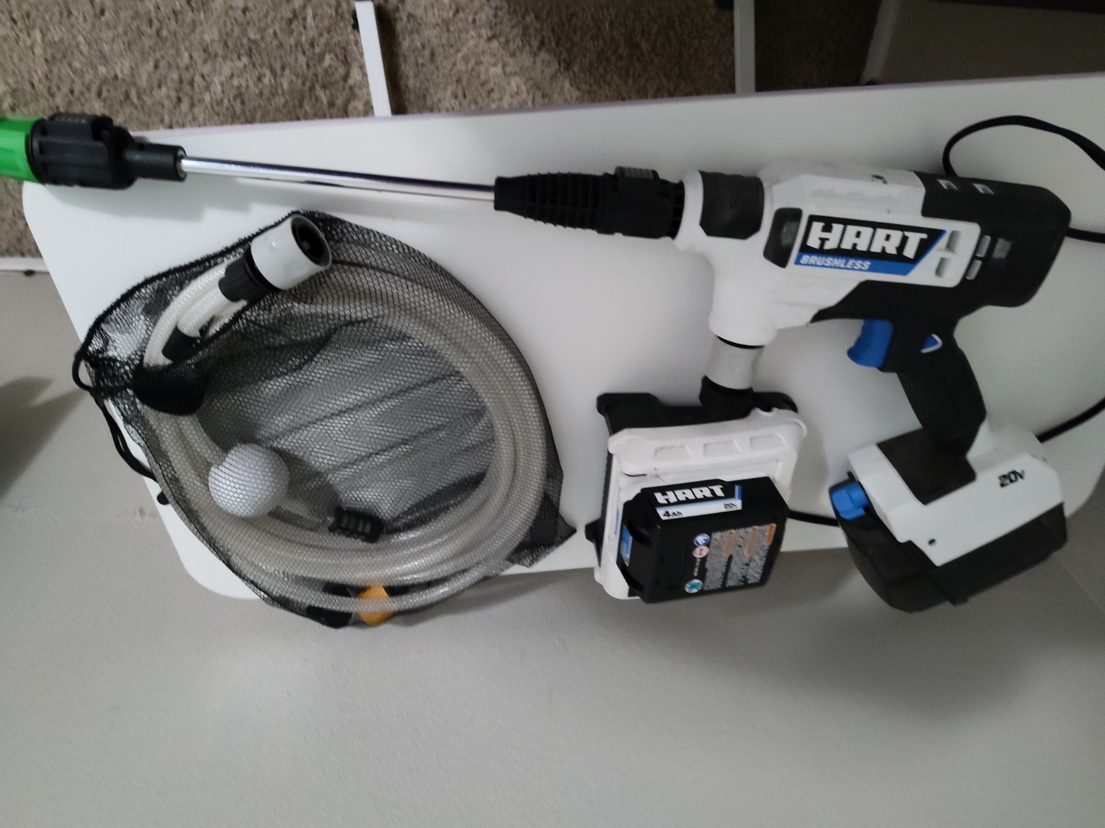Hart Brushless 600 psi Portable Power Washer