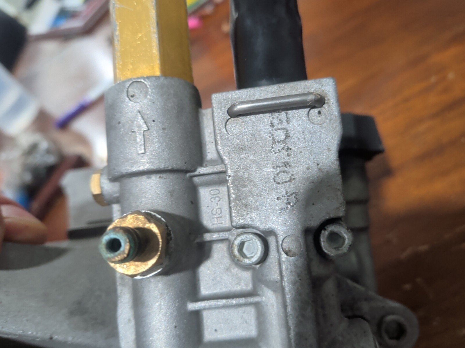 Used untested Powerstroke Honda Power Washer PS80310E Pump Model# 308653078