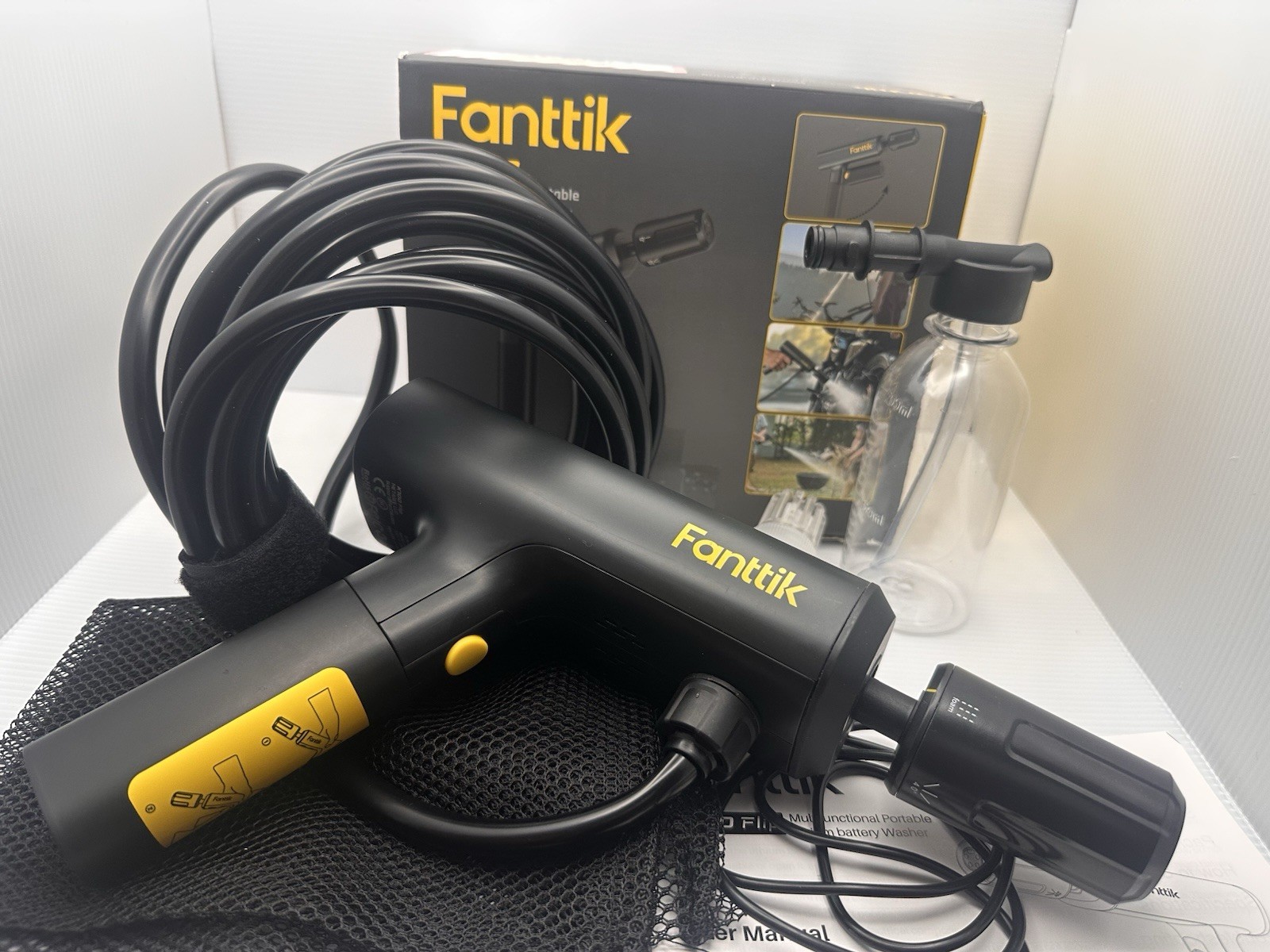 Fanttik K100 Flip Portable Cordless Sprayer Foldable Pressure Washer