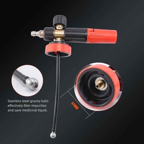 PRO Foam Cannon (Thicker Snow Foam Technology) with 1/4″ Quick Connector