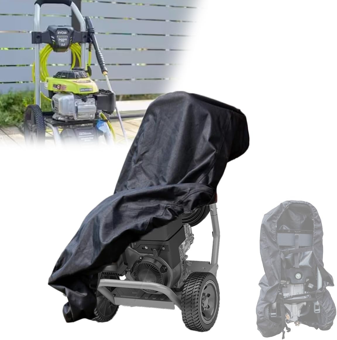 Electric Pressure Washer Cover, Vertical Power Cleaner Machine Protective Cas…
