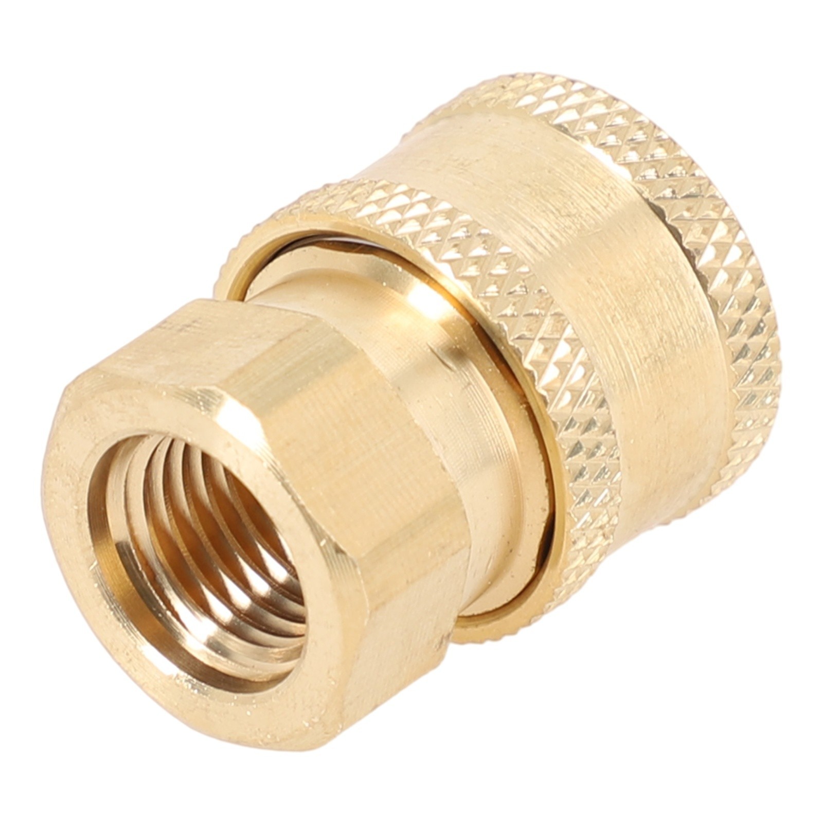 2pcs Pressure Washer Coupler Brass Fittings 1/4 Inch? Quick Connect To Female