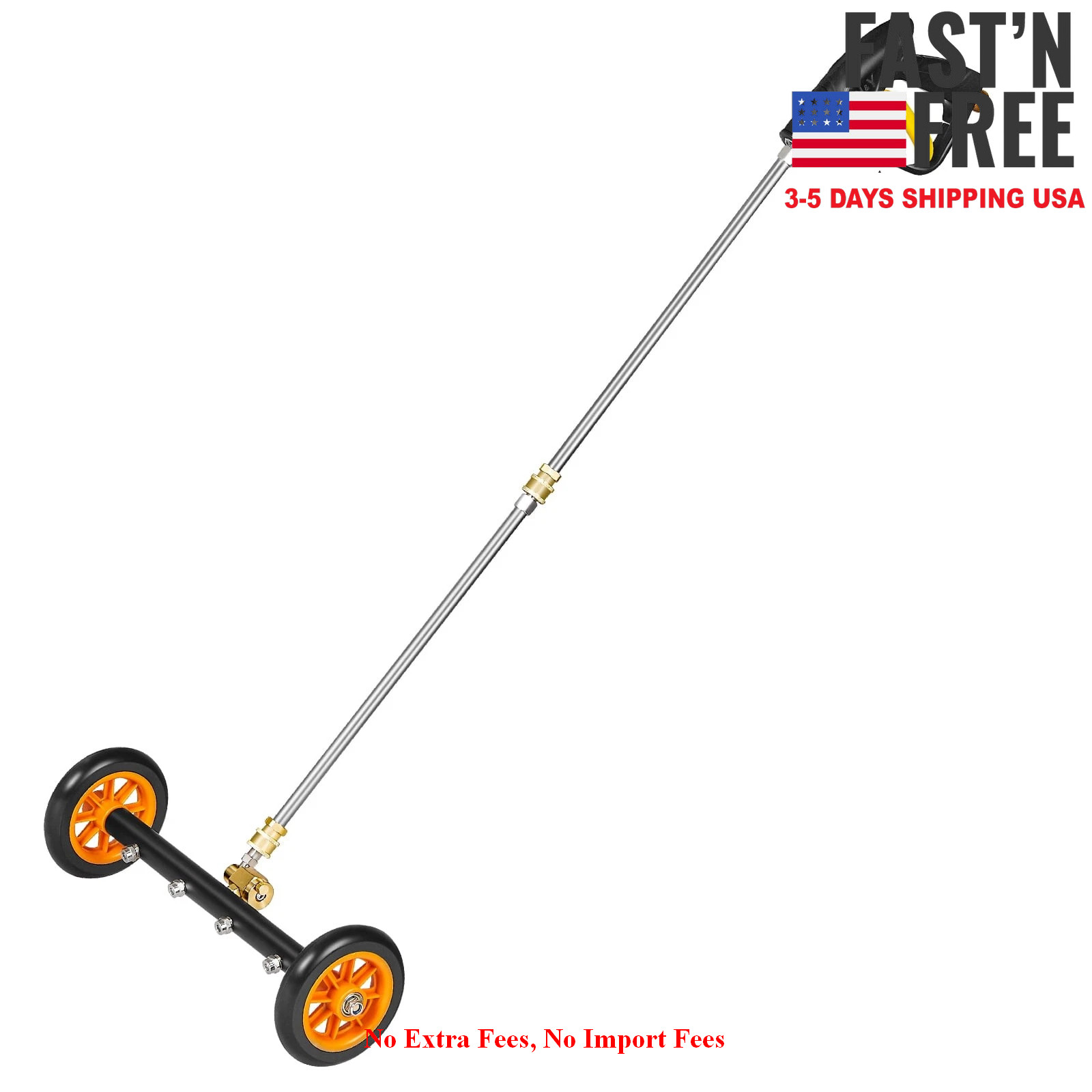 16″ Undercarriage Pressure Washer, Stainless Steel Pressure Surface Cleaner, NEW