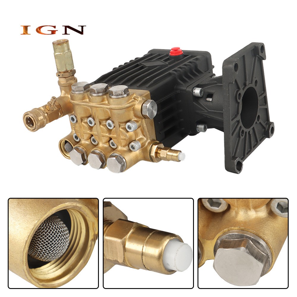 4400 PSI Pressure Power Washer Pump 1″ Shaft Horizontal 4 GPM Water Pump New