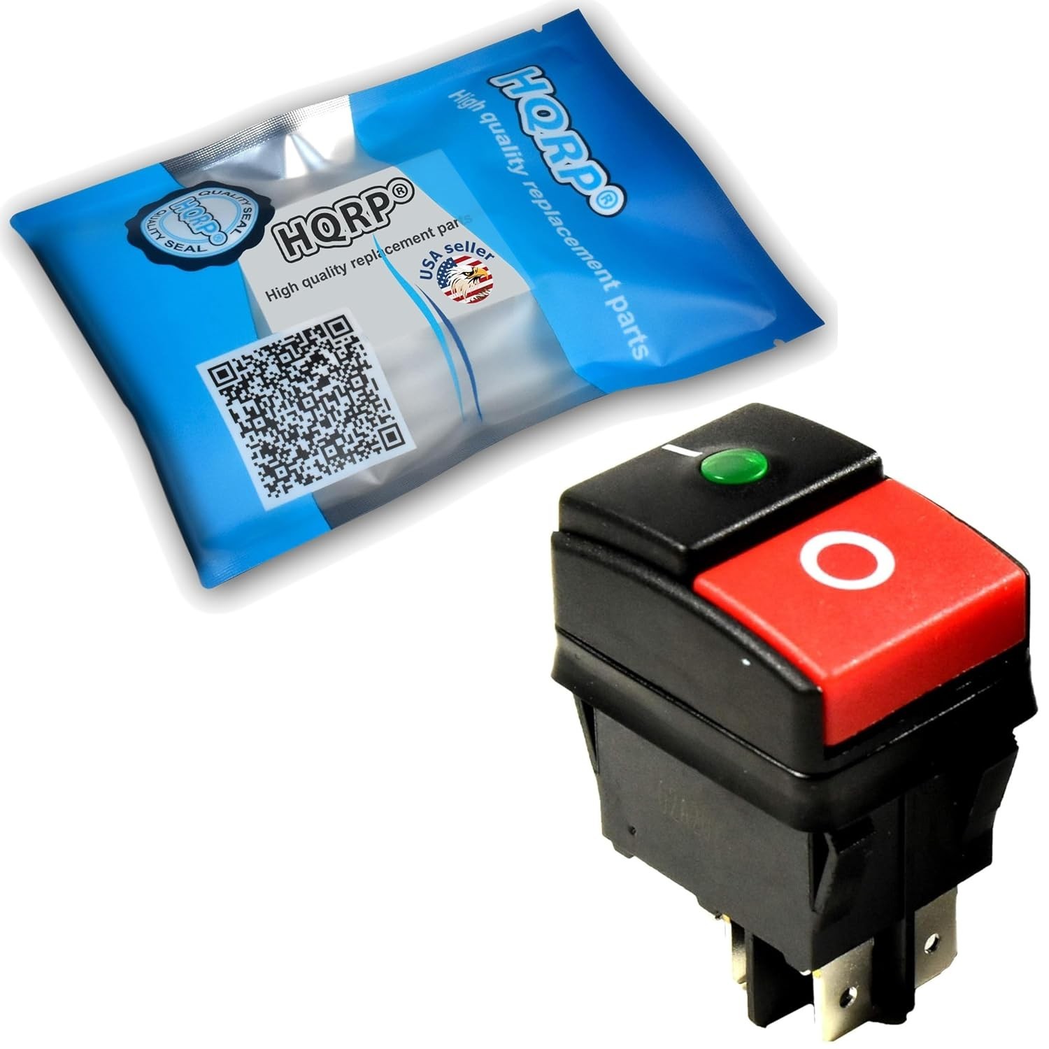 On-Off Power Switch for Pressure Washers – 20A, 250V Compatible