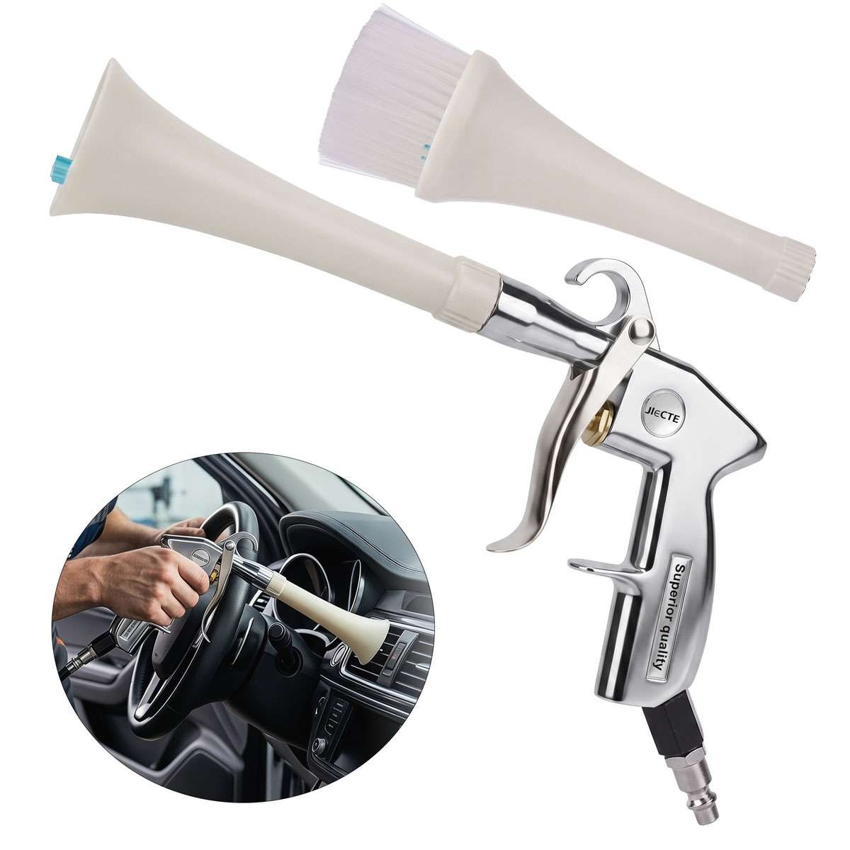 High Pressure Car Cleaning Gun Kit Air Blow GunAir Blow Gun for Car Detailing