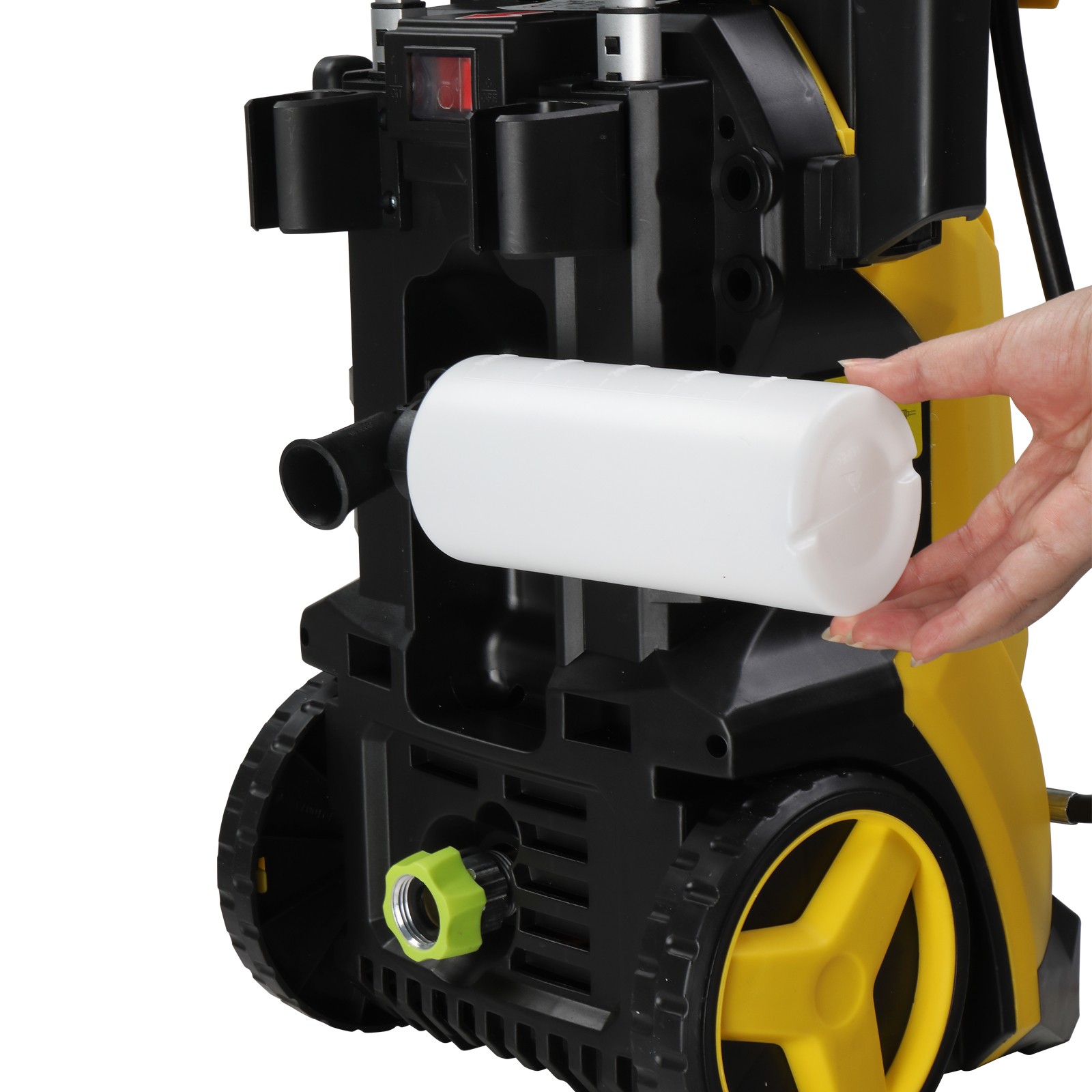 3800PSI Electric Pressure Washer 1800W Car Cleaner With Smart Hose Reel 102A