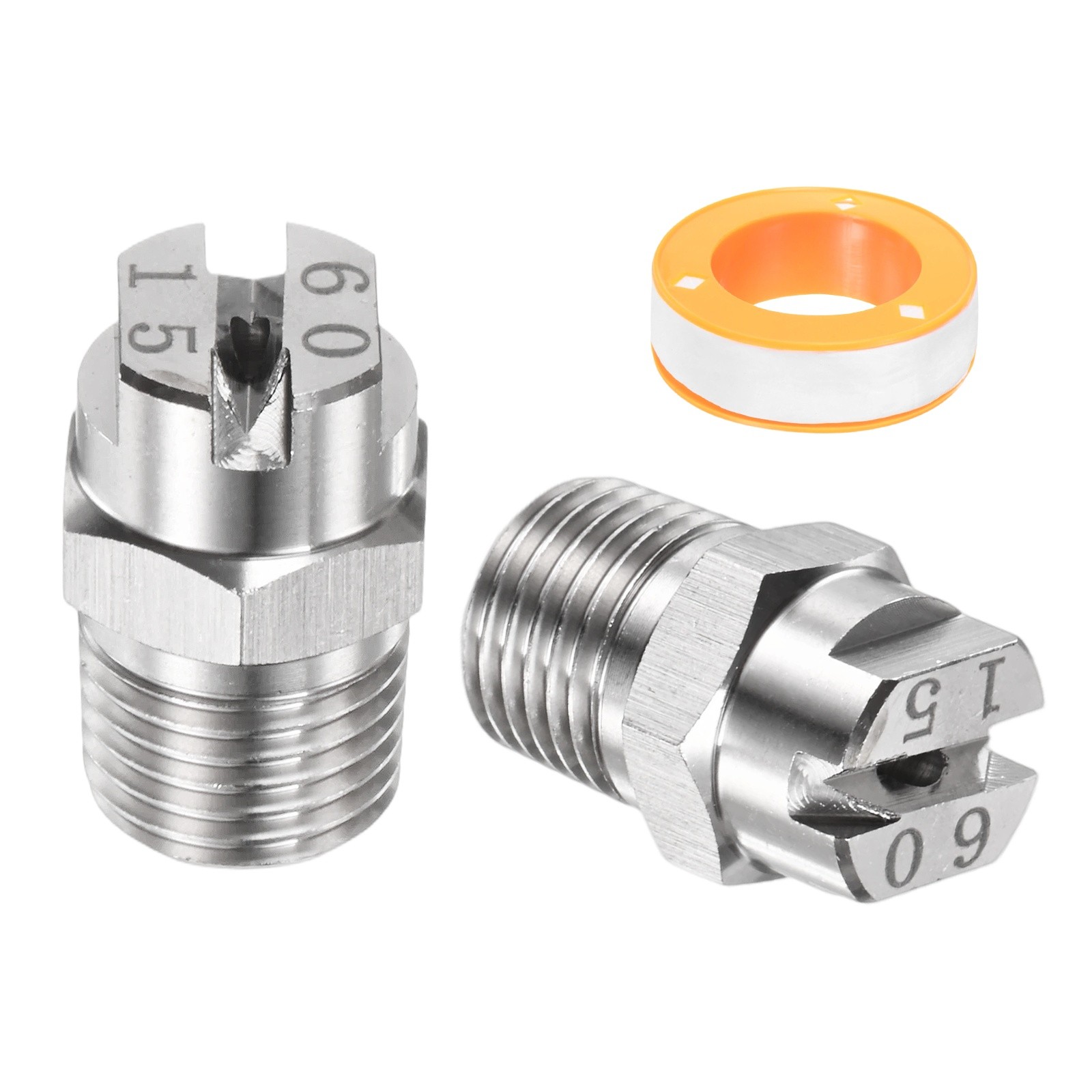 1/4″BSP 60° Flat Fan Spray Tip [3PCS] – Pressure Washer Nozzles [2.4MM]