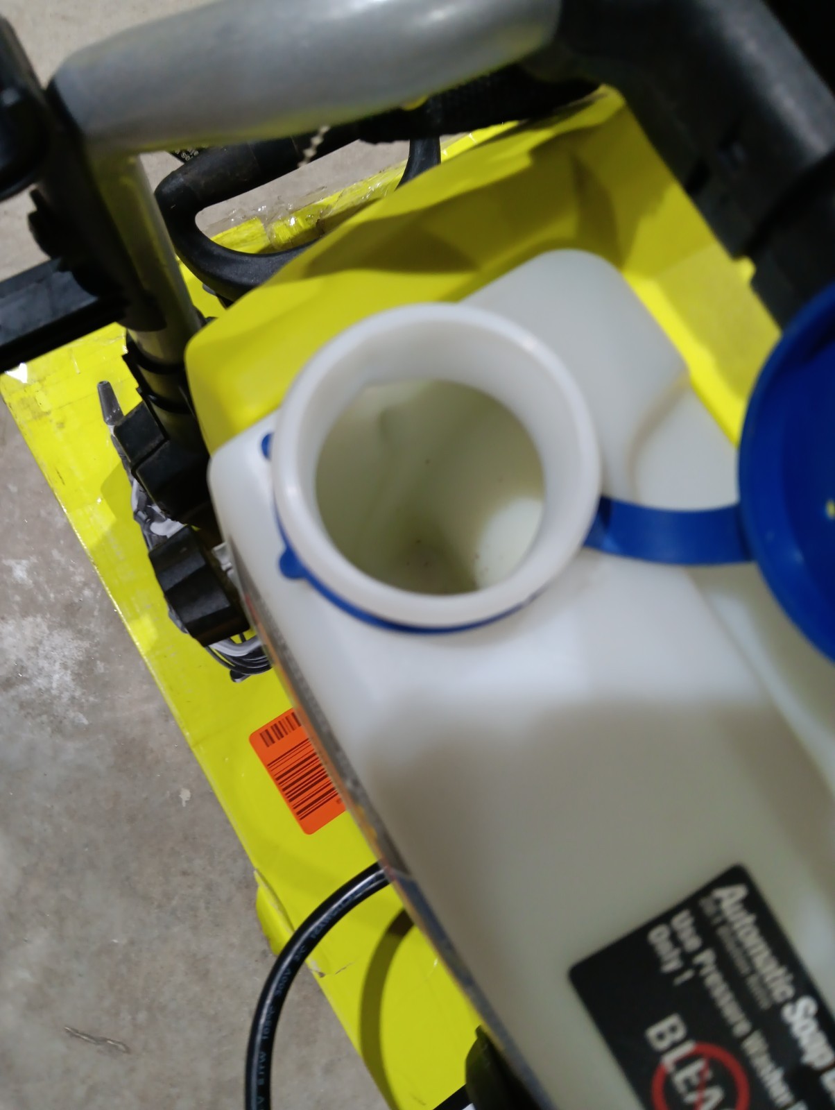 RYOBI 1900 PSI 1.2 GPM Cold Water Wheeled Corded Pressure Washer RY1419MT *READ*