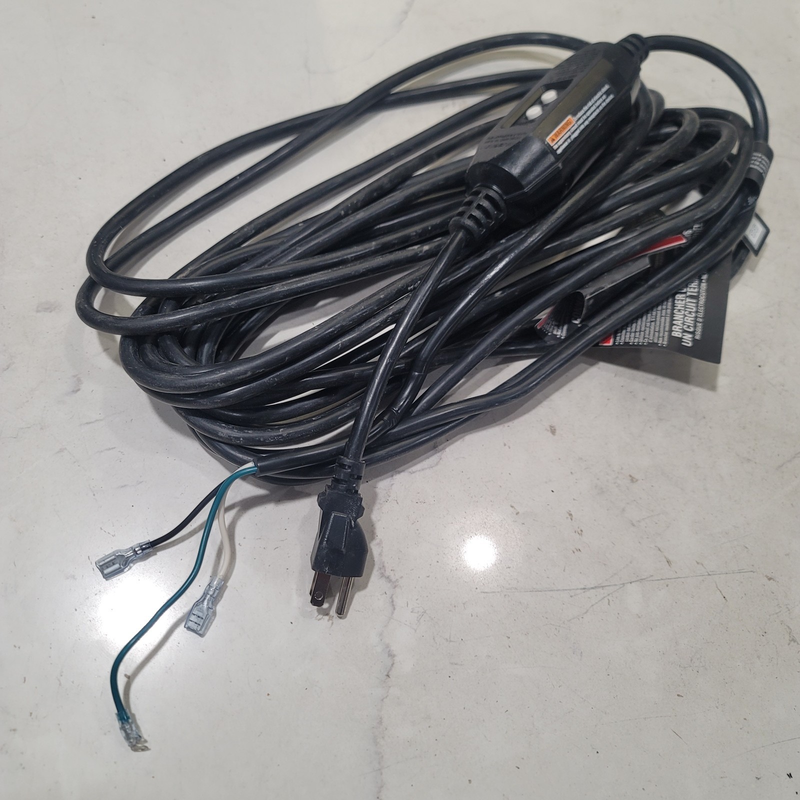 OEM Parts Power Cord For RYOBI RY142500 2500 PSI Electric Pressure Washer