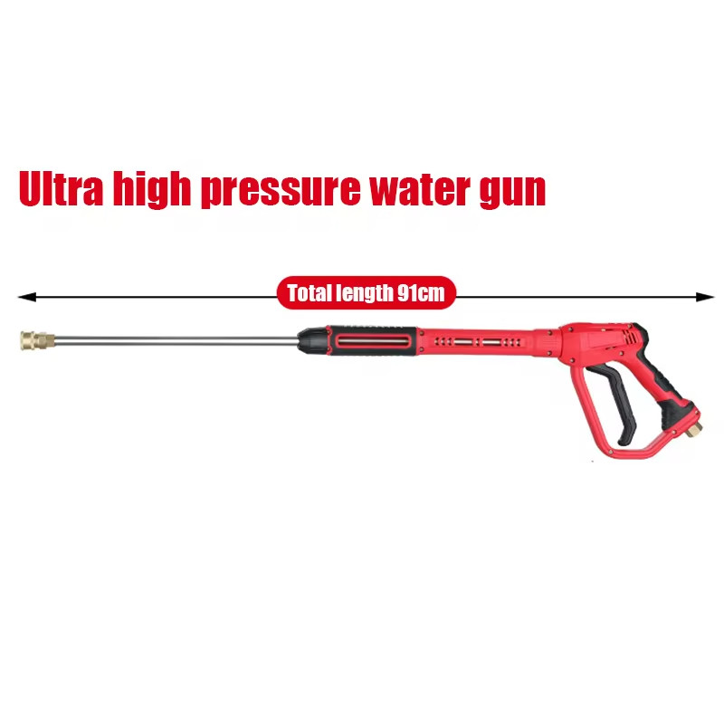 Pure copper high-pressure water gun for car washing, water gun cleaning machine,