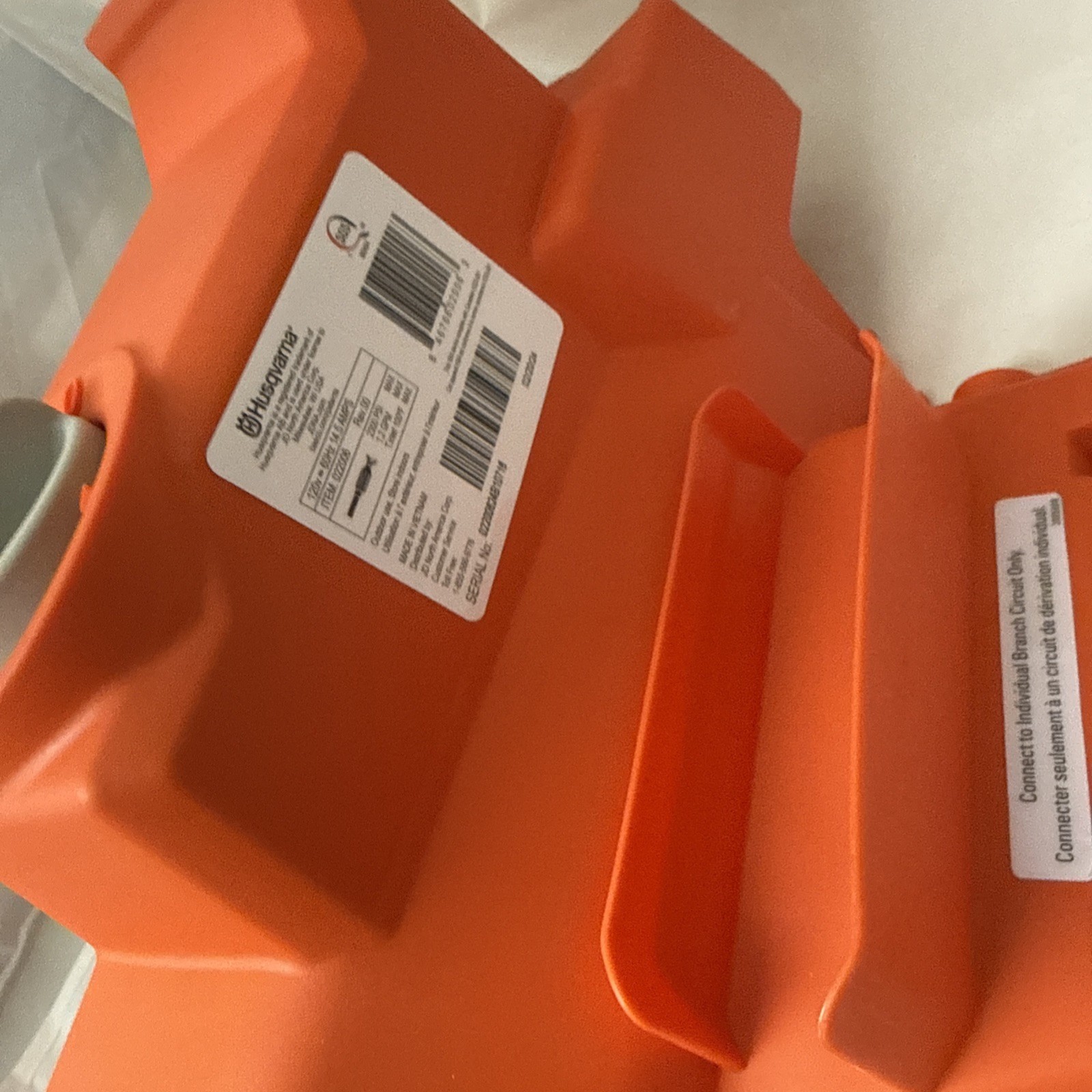 Genuine Control Cover Replacement from Husqvarna PW2300