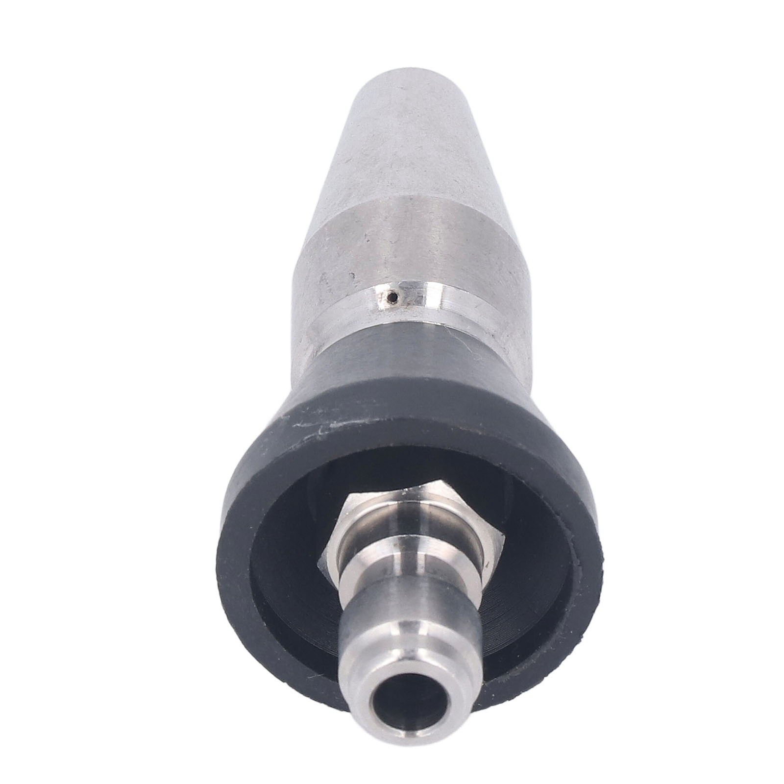 Pressure Washer Nozzle Pointed 5000PSI Large Head Rear 3 Holes 1/4in NPT