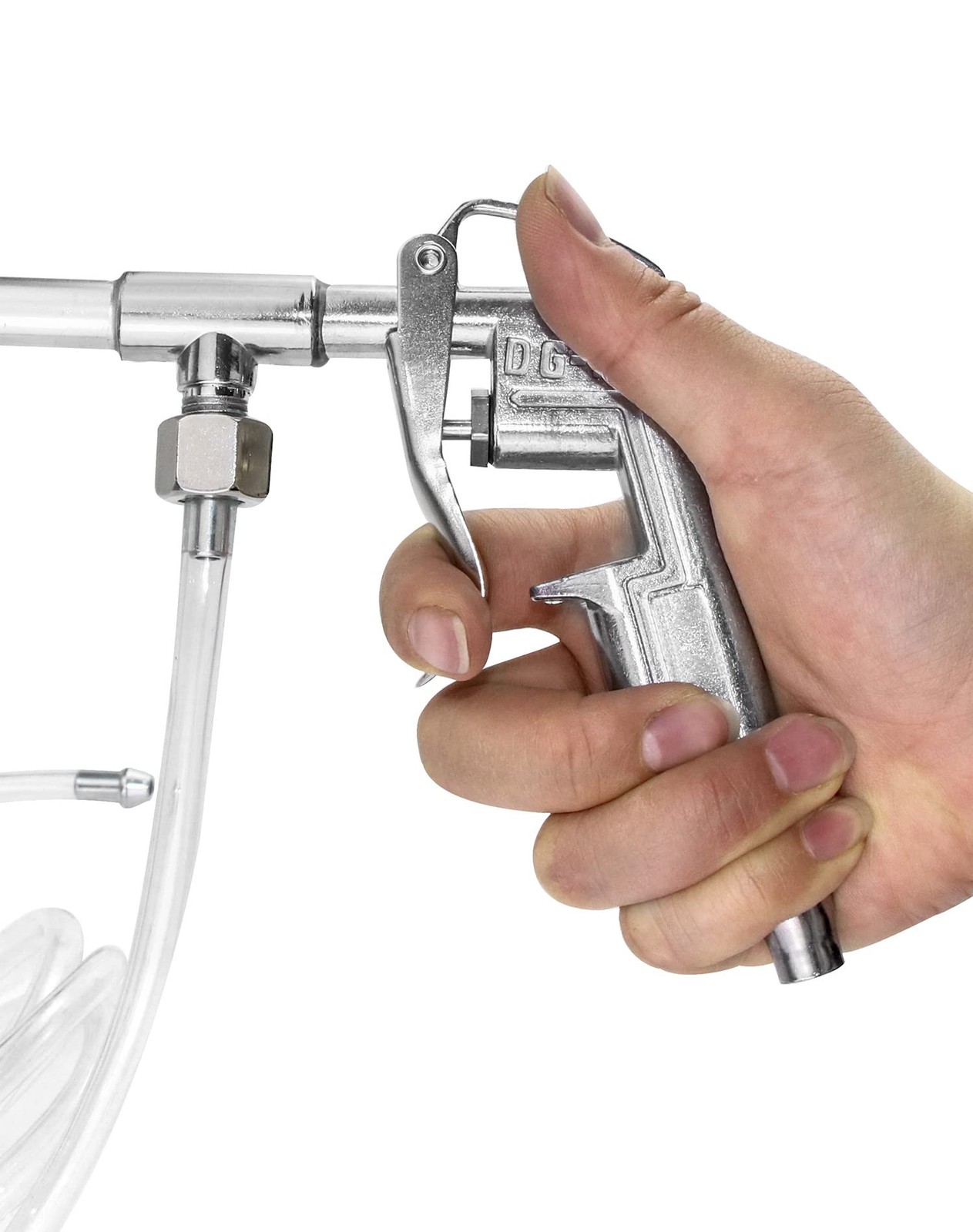 Spray Gun, Aluminum Pneumatic Syphon Air Engine Cleaning Washer Gun Kit