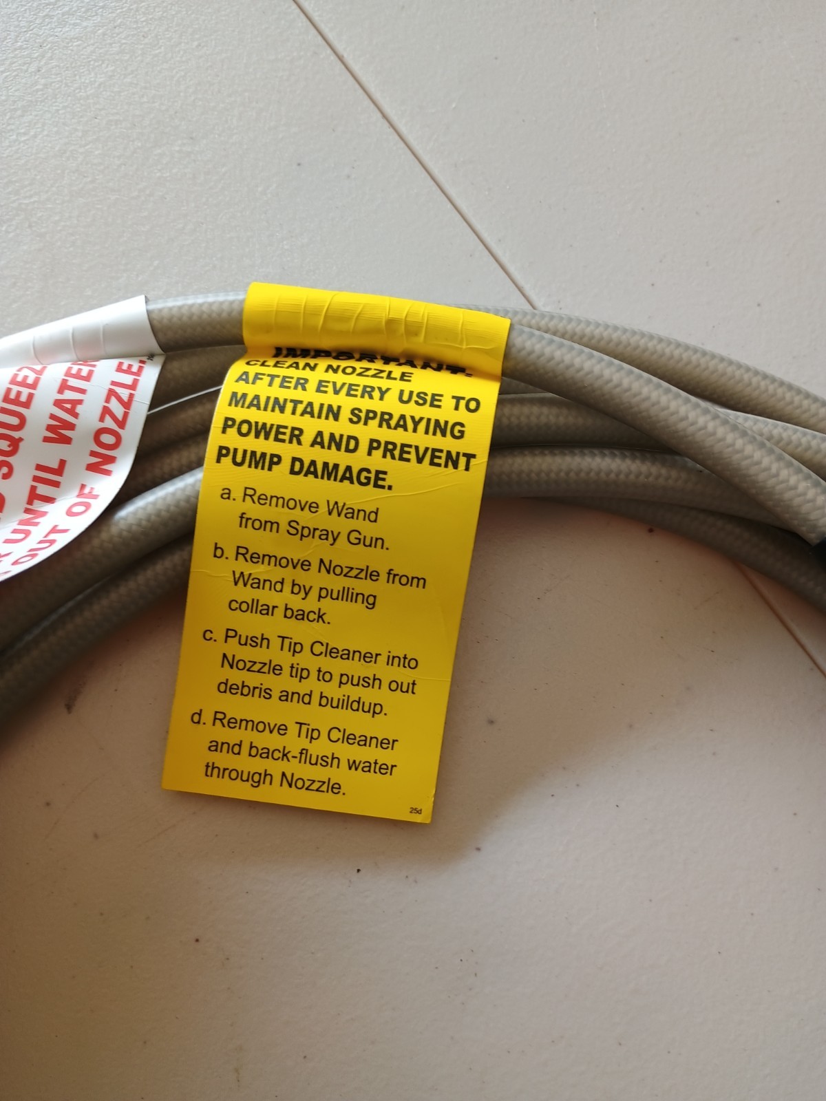 Universal 20ft Pressure Washer Hose 2000 PSI Max