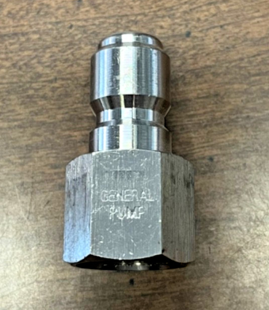 1/2” Stainless Steel Quick Connect Plug Pressure Washer Hose General Pump FPT