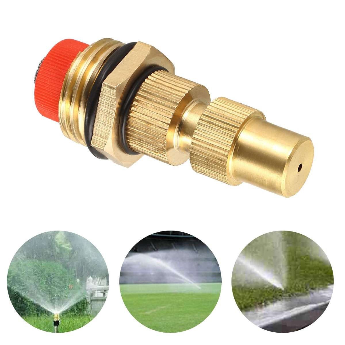 5PCS 1/2-inch Adjustable Spray Nozzle Atomizing Lawn Misting Sprinkler Gardening
