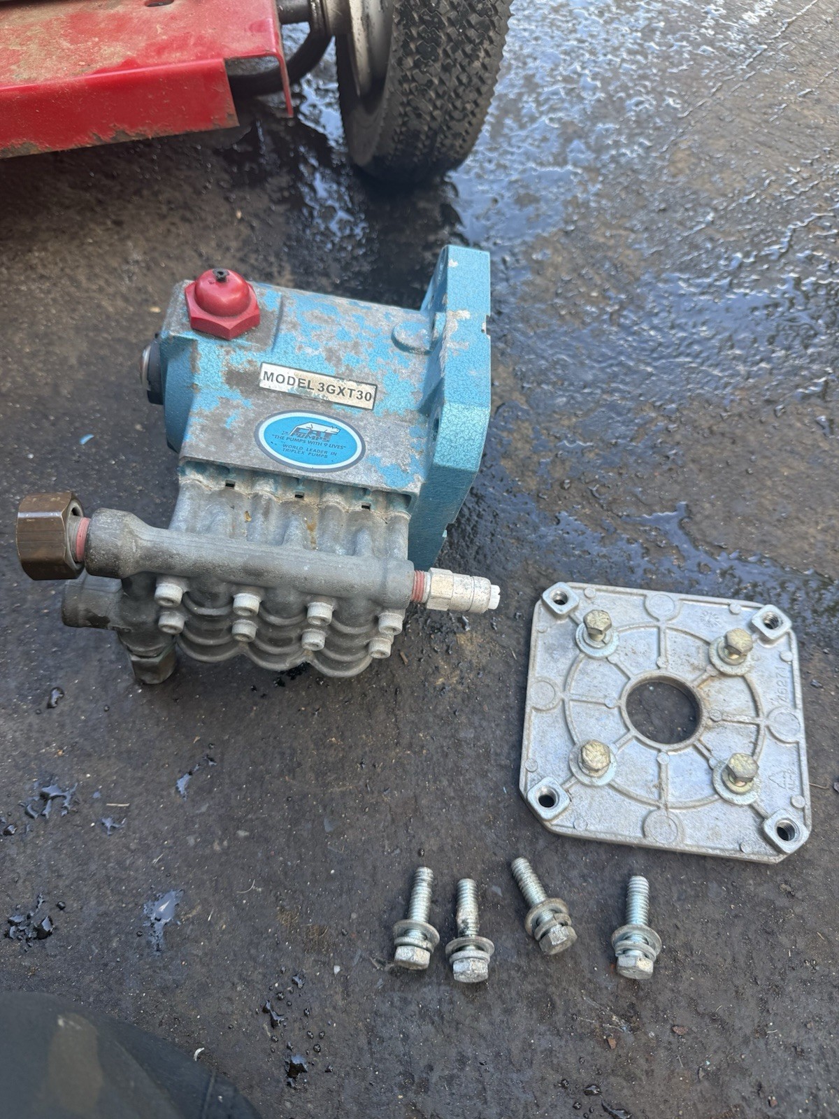 Cat 3SP30G1 pressure washer pump for PARTS/REPAIR