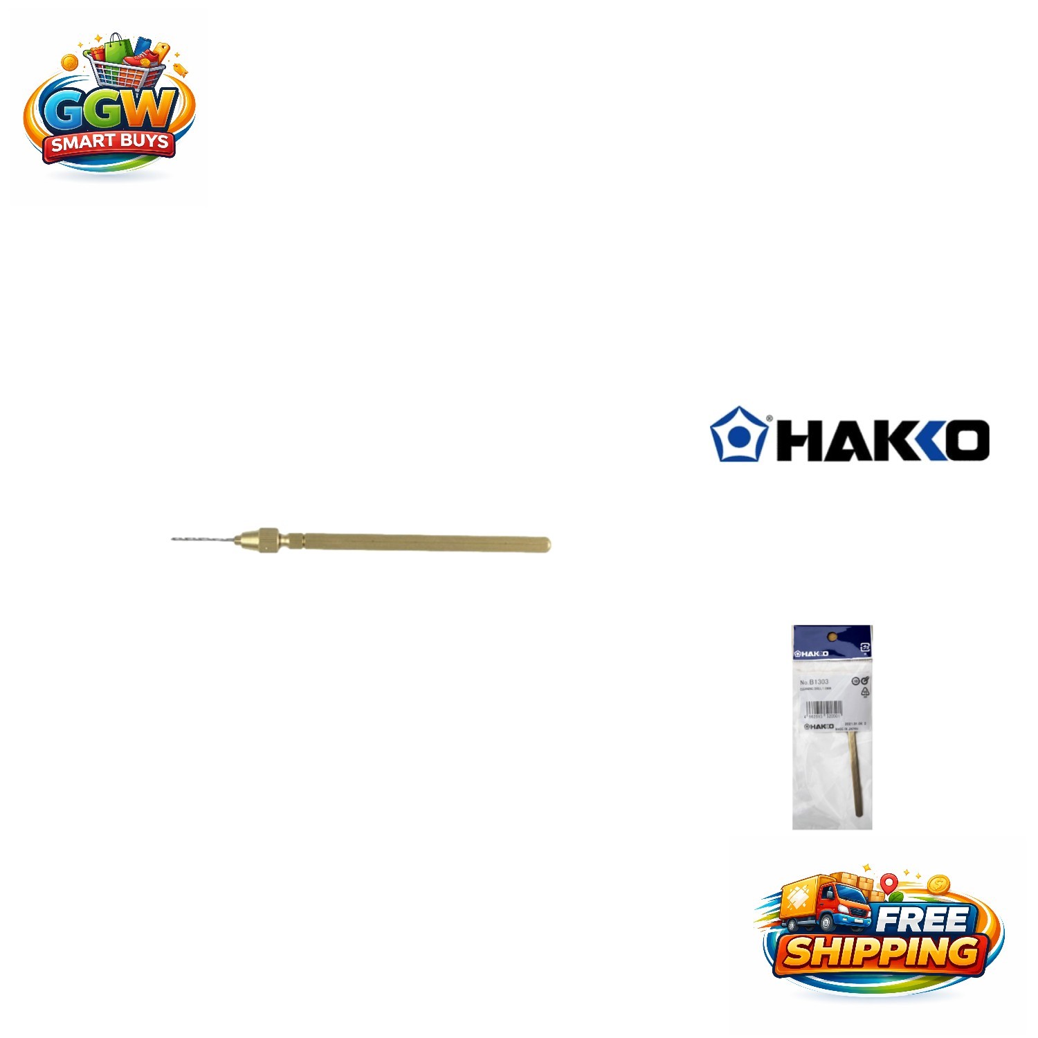 Japan Import 1.0 mm Cleaning Drill Nozzle – Lightweight & Versatile Tool