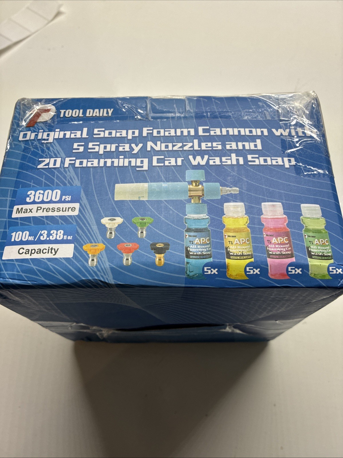 Tool Daily Original Soap Foam Cannon for Pressure Washer, 20 Pack