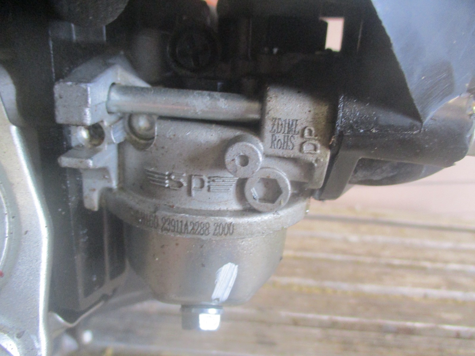 Simpson CRX165V Engine Runs!